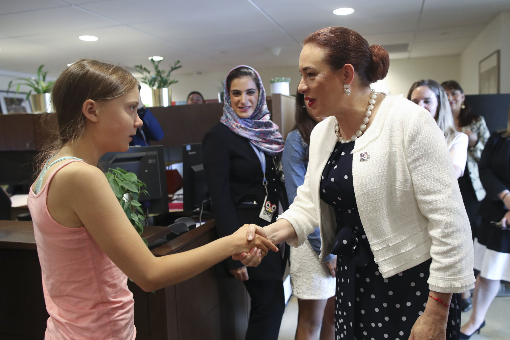 UN Greta Thunberg